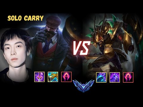 SALLY GRAVES OUTLEVEL KHAZIX BY 4 LEVELS IN DIAMOND GAME