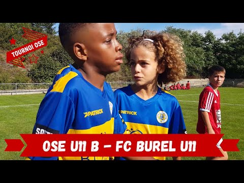 2023-09-02 // OSE U11 B -  FC Burel Marseille U11 A (Tournoi National OSE - Match 2°
