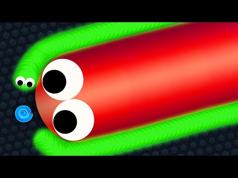 Slither.io A.I. Pro Tiny Snake Trolling Giant Noob Snakes - Epic Slitherio Gameplay