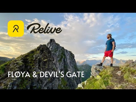 Fløya and Djevelporten, Svolvær - Relive hike