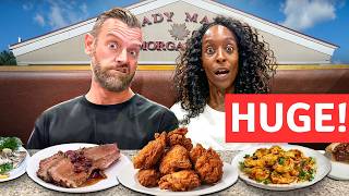 Brits Try Every Food At The Largest BUFFET In America