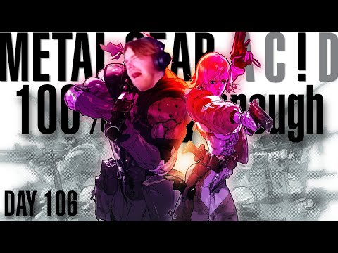 Getting 100% Completion In Every Metal Gear Game... | Day 106 | Metal Gear Acid