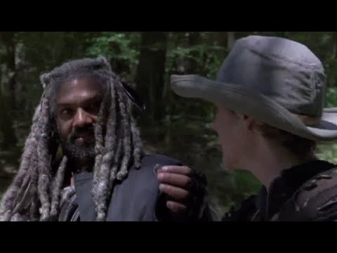 The Walking Dead 9x01 - Ezekiel Asks Carol To Marry Him