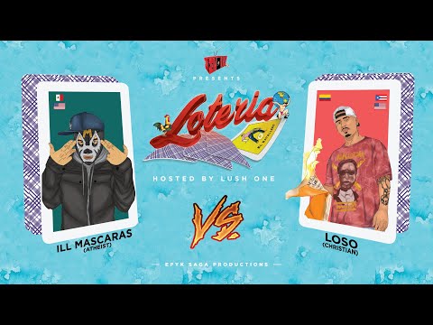 ILL MASCARAS vs LOSO | Atheist vs Christian | Hosted By RX & Lush One | iEvolveTV | Rap Battle