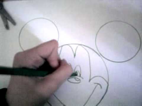 comment dessiner mickey mouse