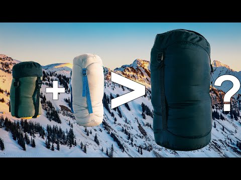 Using Two Sleeping Bags / Quilts for Winter Camping