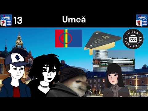 Sweden's most populated urban areas be like