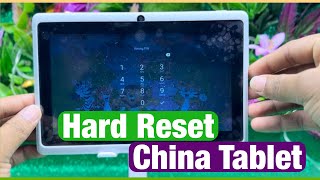 China Tab Hard Reset✔ Pattern Unlock ✔ !! How To Reset Chinese Android Tablete