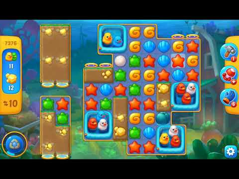 Fishdom 2021 - Level 7376   #playrix #fishdom #gaming