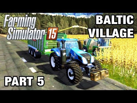 Let's Play Farming Simulator 2015 | Baltic Village Map Part 5 - COURSEPLAY