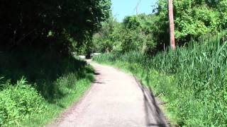 preview picture of video 'Marblehead Rail Trail Part 5. To Roundhouse Road Marblehead MA.'