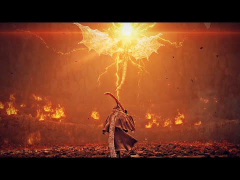 Elden Ring DLC - Bayle vs Igon Cinematic Fight (OST sync)