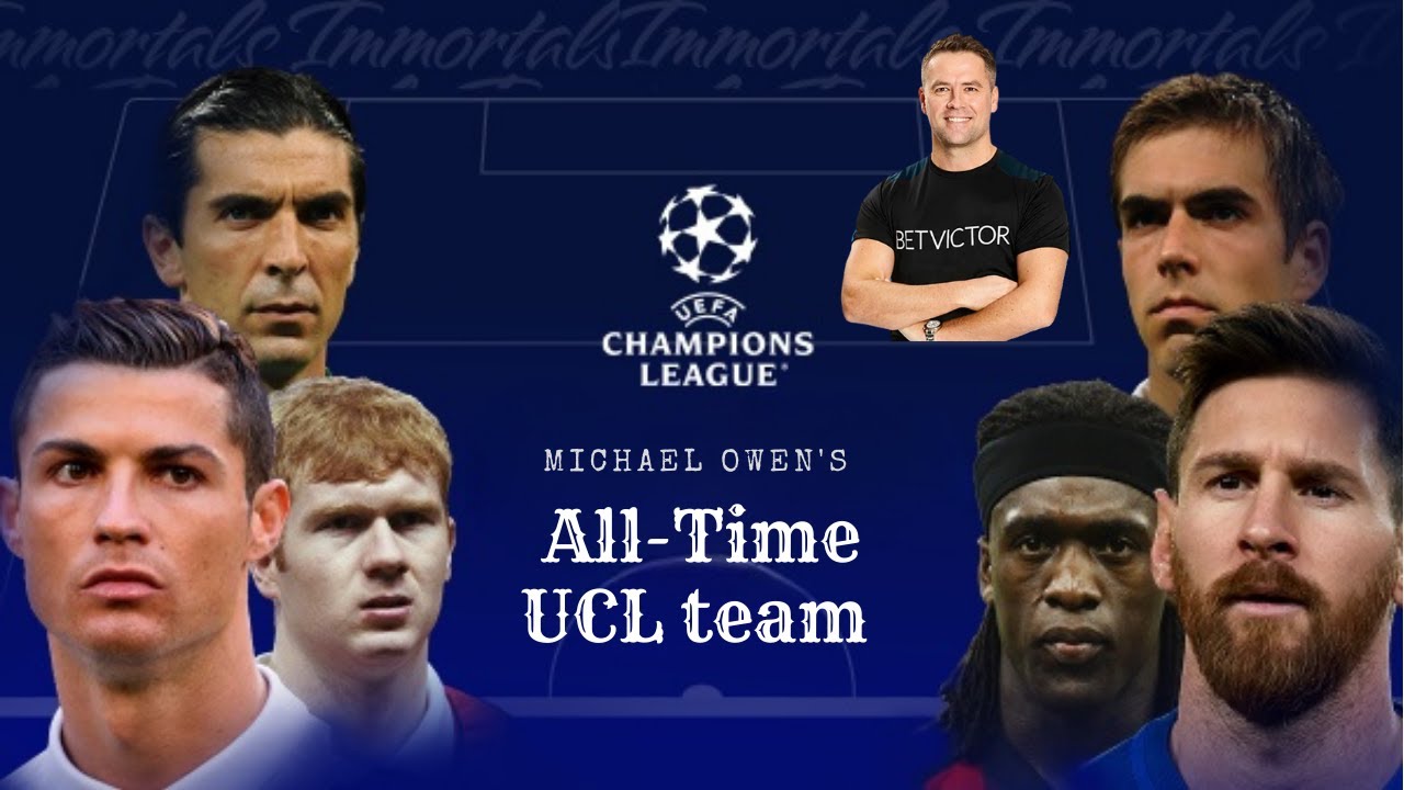 Michael Owen has picked his All time Champions League Team🙄🤔