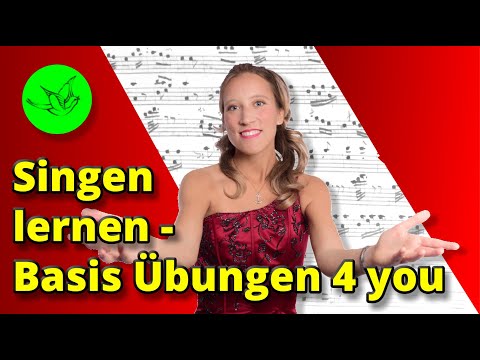 Voice training 🎵 - Basic exercises for a powerful & beautiful voice 🦢