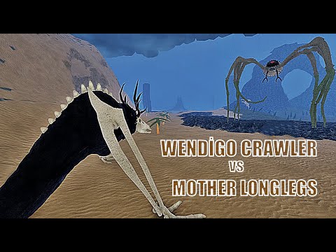 Wendigo Crawler vs Mother Longlegs Battle | Kaiju Universe