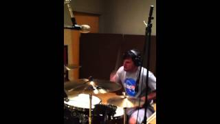 Atlas Studios tracking drums 2