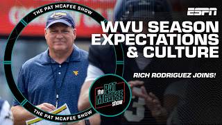 Rich Rodriguez on WVU's upcoming season, culture and bonding as a team | The Pat McAfee Show