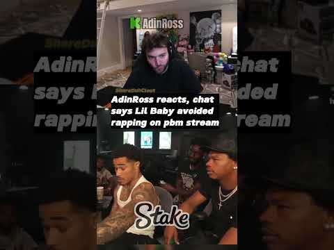 AdinRoss reacts to Lil Baby avoided rapping on PlaqueBoyMax Live #adinross #lilbaby #plaqueboymax