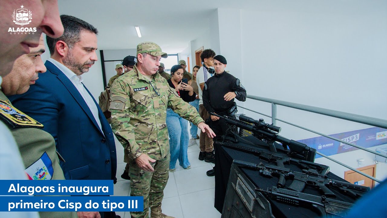 Alagoas inaugura primeiro Cisp do tipo III