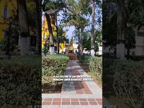 Plaza Bolívar de San Simón, estado Tachira. #turismovenezuela #viajandoporvenezuela #turismo