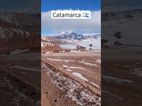 🇦🇷 volcán y hielo en CATAMARCA A 4.500 metros de altura / viajar solo por el mundo