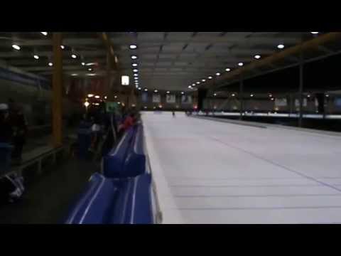 BK snelschaatsen 2015: 500m - Koen Lippens vs Gert-Jan Goeminne