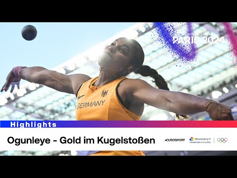 Überraschungs-Gold für Ogunleye im Kugelstoßen | Olympia 2024 in Paris | Highlights Deutsch
