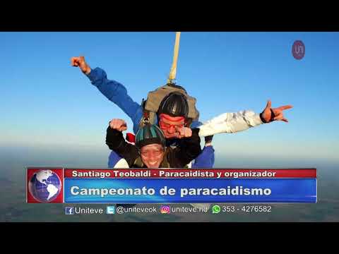 Anuncian una competencia de paracadismo