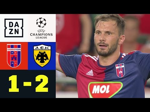 Huszti sieht Rot - Athen ebnet den Weg in die CL: Videoton - Athen 1:2 | CL-Quali | Highlights