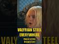 VALYRIAN STEEL IN HOUSE OF THE DRAGON