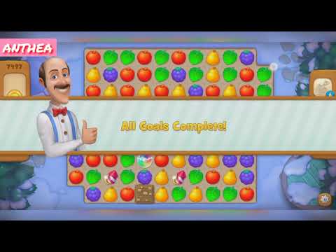 Gardenscapes Level 7496 & 7497 & 7498