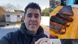 Smoked Pan Fried BBQ Ribs