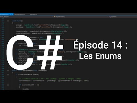 Apprendre le C Épisode 1 Les variables Unity 3D