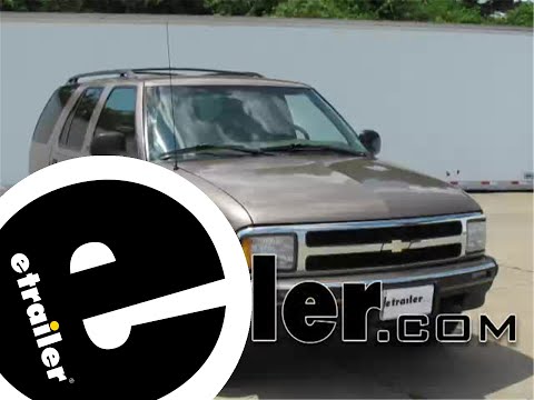 etrailer | Installing the Curt Trailer Hitch Receiver on your 1996 Chevrolet Blazer