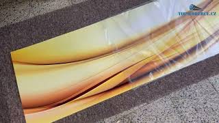 Kuchyňský panel ABS plast Golden Wave 3000x600mm 1,5mm