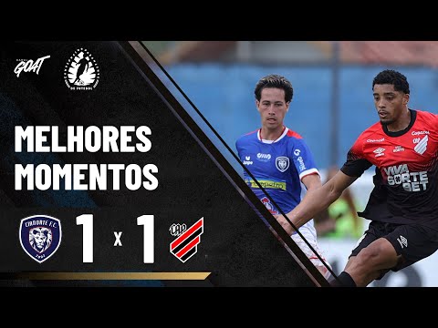 ATHLETICO TEM GOLS ANULADOS E EMPATA COM CIANORTE NO PARANAENSE!