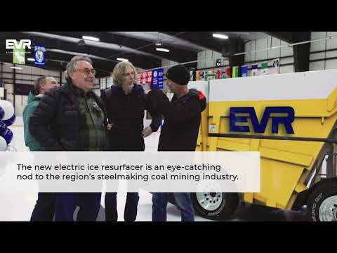 EVR Donates Uniquely Designed Ice Resurfacer to the District of Elkford