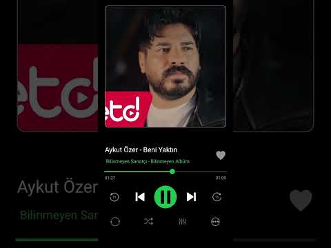 Aykut özer beni yaktın