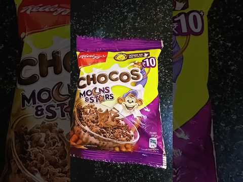 Kelloggs Chocos Mocns & Stars Unboxing 😋🥹 #shorts #youtubeshorts #kelloggs #chocos #anupamaunboxing