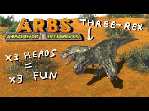 TRIPLE-HEADED T-REX - ARBS