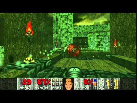 Doom 2: No Rest for the Living - LEVEL03: "Canyon of the Dead" NM-Speed in 1:17