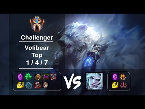 [4K] KR Challenger Top Volibear vs Viego Ep.1758