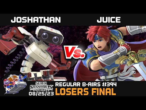 Regular Bairs #394 - SSBU - Losers Finals - Joshathan Gamer vs. Juice
