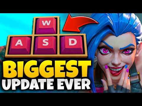 Riot just made the biggest update in League of Legends history (WASD MOVEMENT IS HERE)