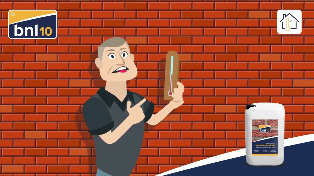 BNL10 Hydrofobeermiddel (impregneermiddel) oplosmiddelhoudend  gebruiksklaar | Gebruiksaanwijzing