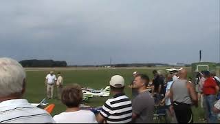 preview picture of video 'Arboga Large Scale 2012 Ultima Pylon MB Very Fast RC Plane'