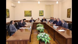 Foreign Minister Ara Aivazian met with the President of the National Assembly of Artsakh