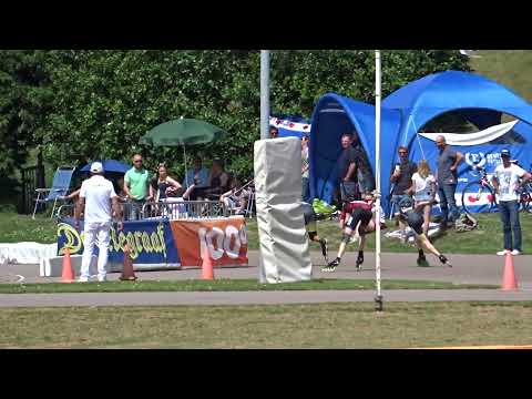 One lap kadetten jongens 1/4 final2 - KPN NK INLINE SKATEN 2019
