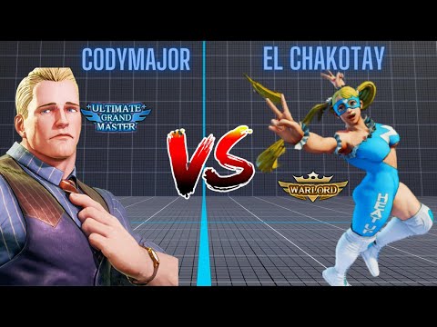 CodyMajor (Cody) vs El Chakotay (Mika) SFV Ranked Set