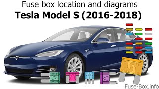 Fuse box location and diagrams: Tesla Model S (2016-2018)